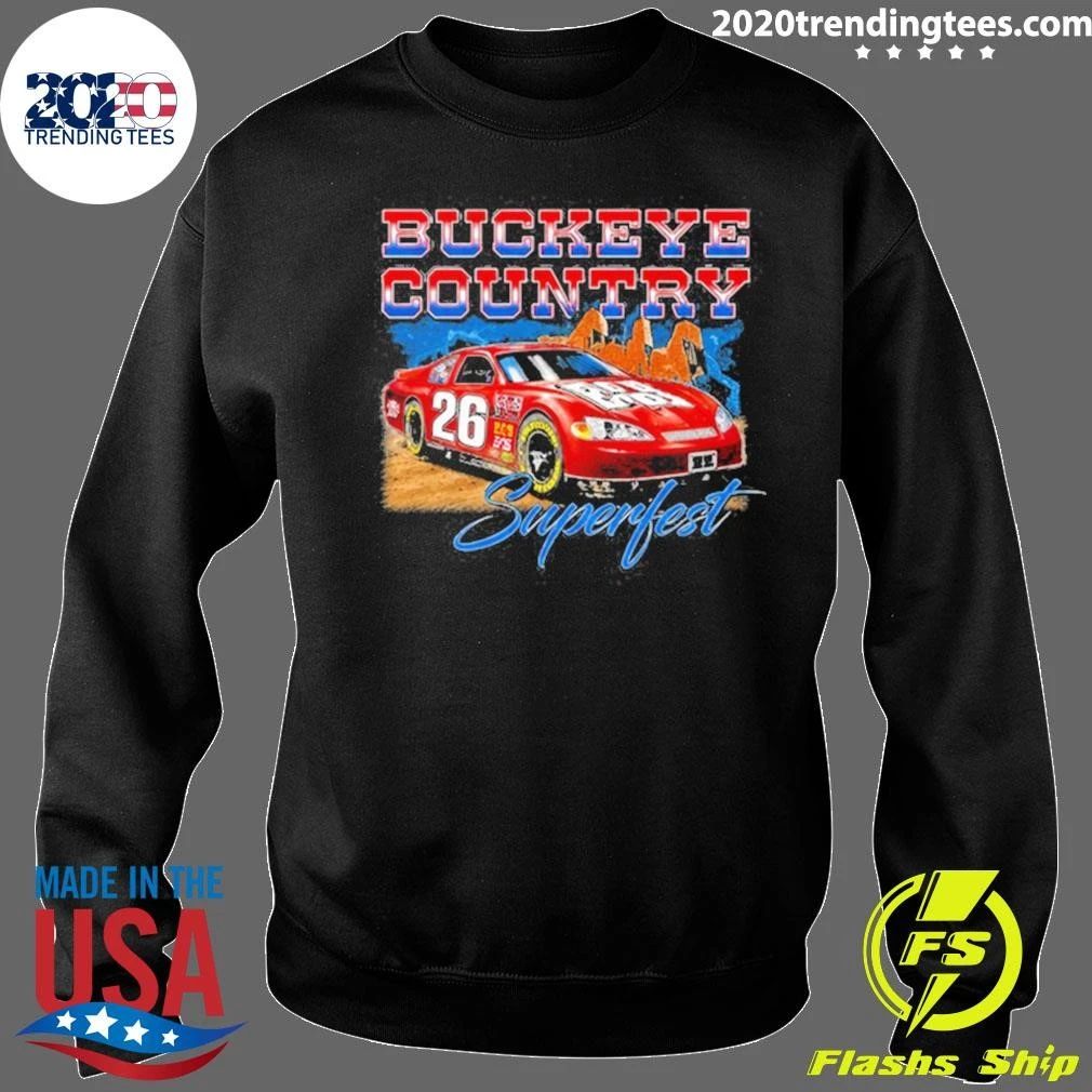 Buckeye Country Superfest 2026 Racing Car Shirt