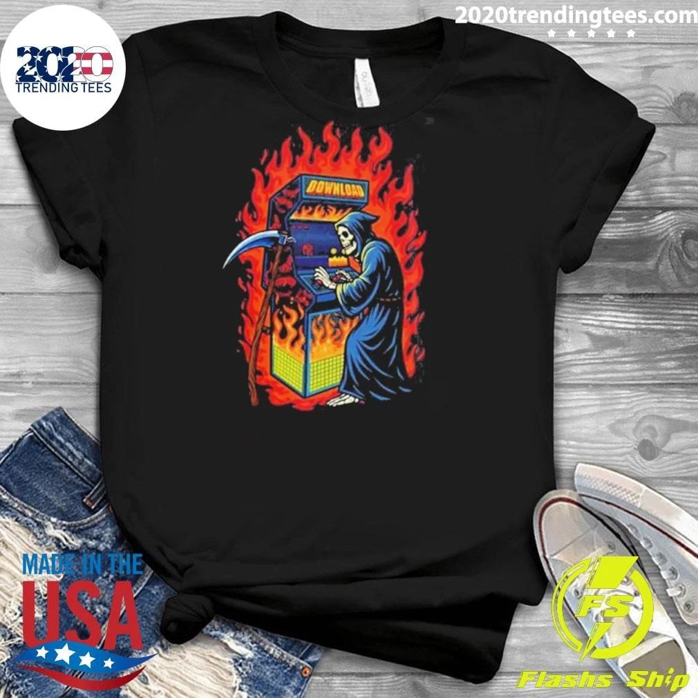 Download Festival 2026 Merch In Donnington UK From 10 To 14 June 2026 Grim Gamer Shirt