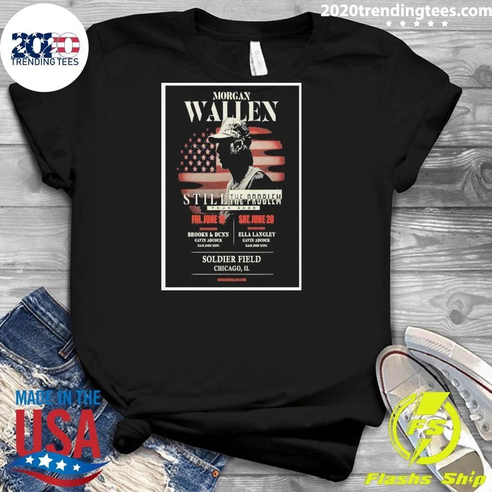 Morgan Wallen June 19- 20, 2026 Soldier Field, Chicago, IL Shirt