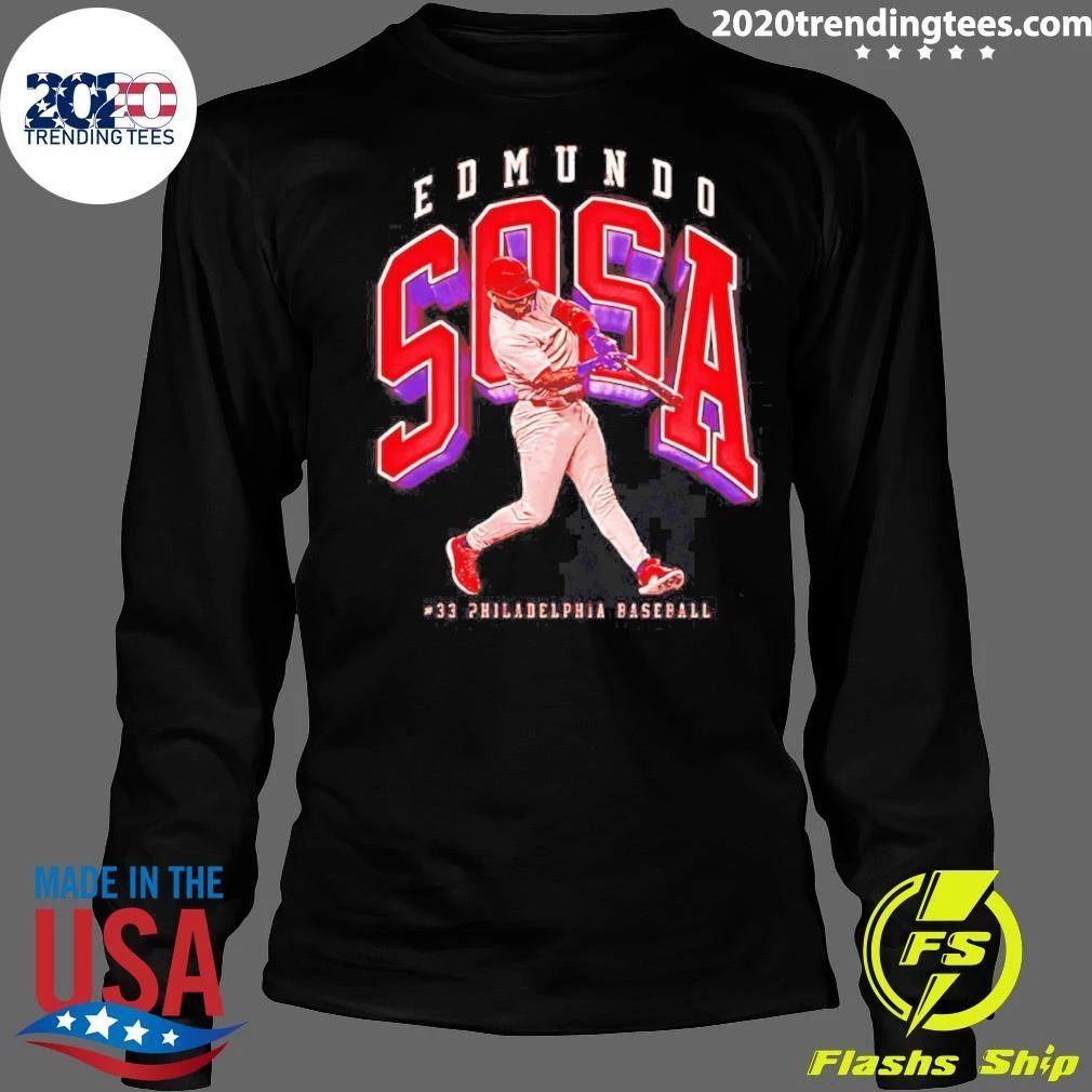 Edmundo Sosa Philadelphia Phillies Collegiate Shirt