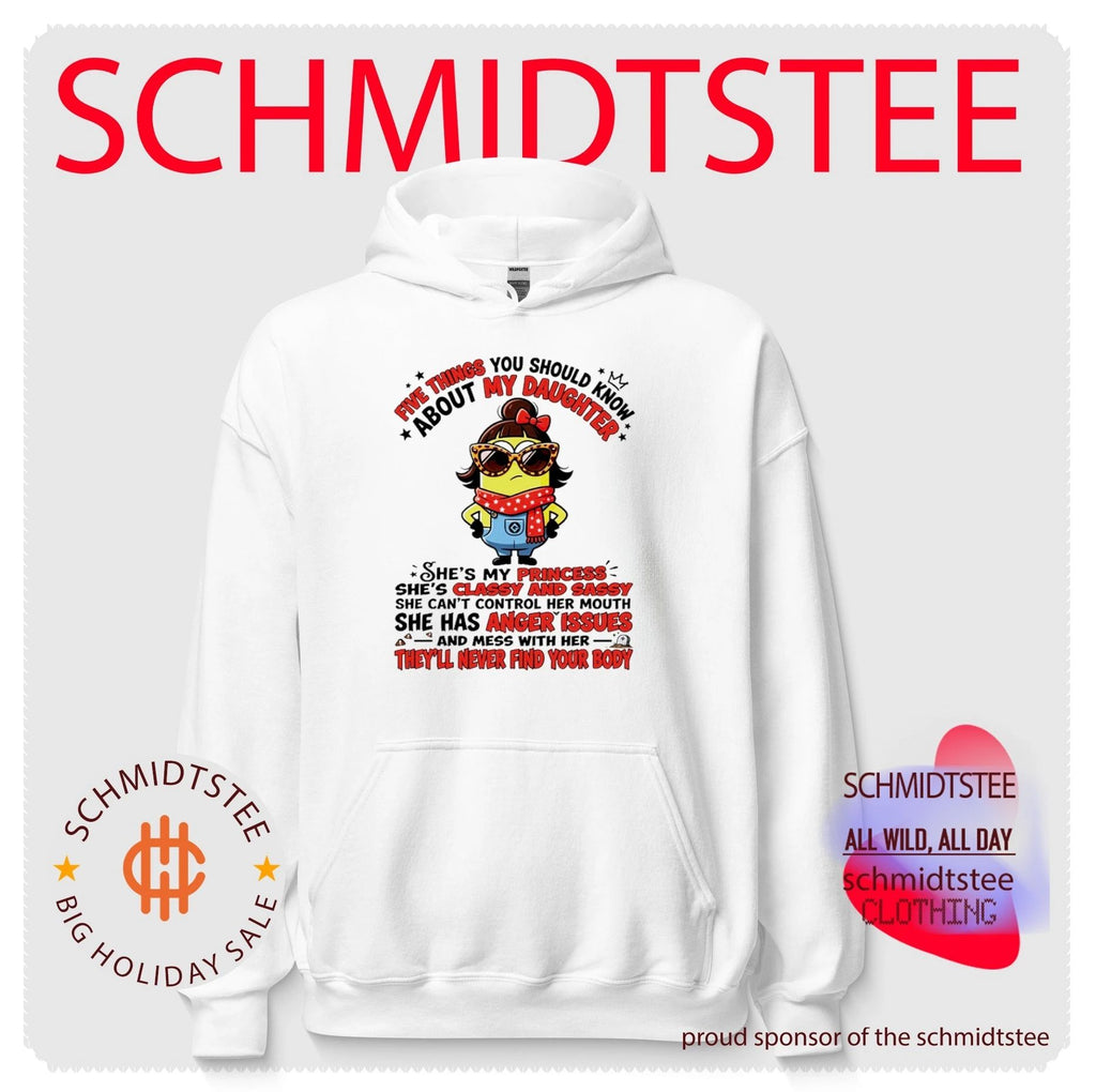 Five things you should know about my daughter she’s my princess Minion shirt