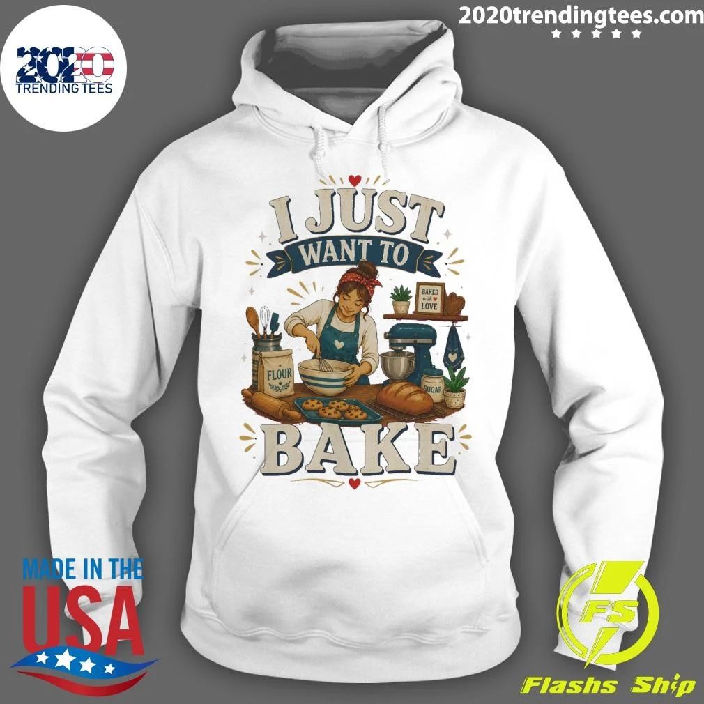 I Just Want To Bake Mom’s Baking Corner Shirt