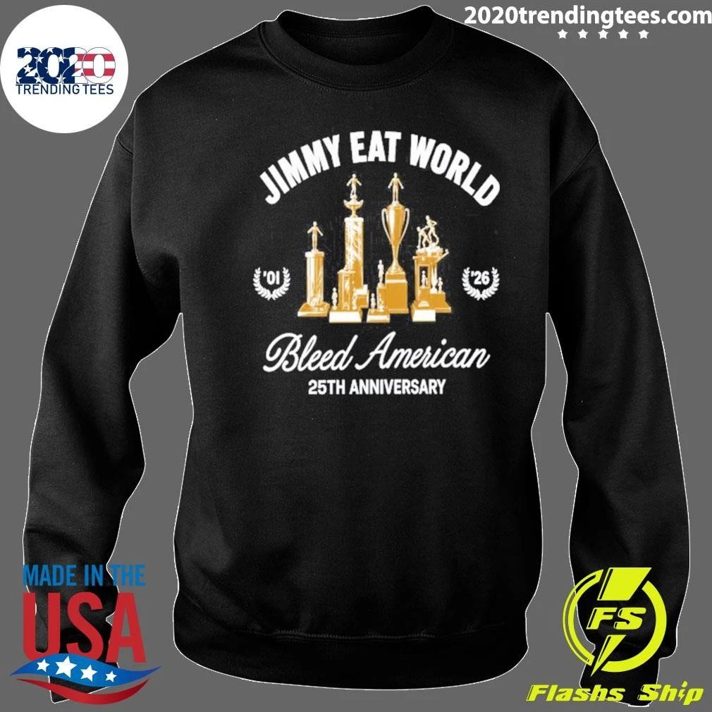Funny Jimmy Eat World Morrison Bleed American 25th Anniversary 2026 Tee Shirt