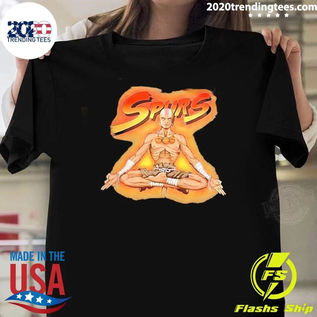 Antonio Spurs X Avatar Aang Cartoon Shirt