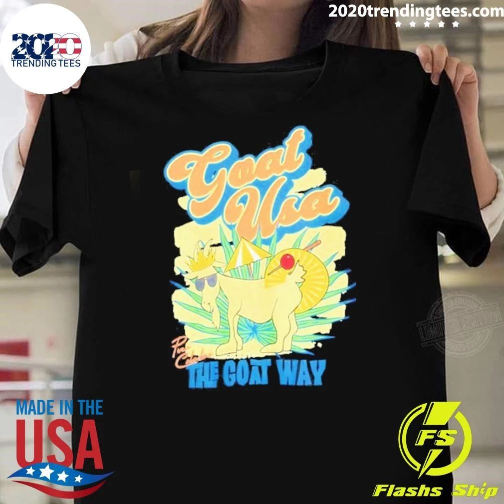 King Goat Usa The Goat Way Shirt