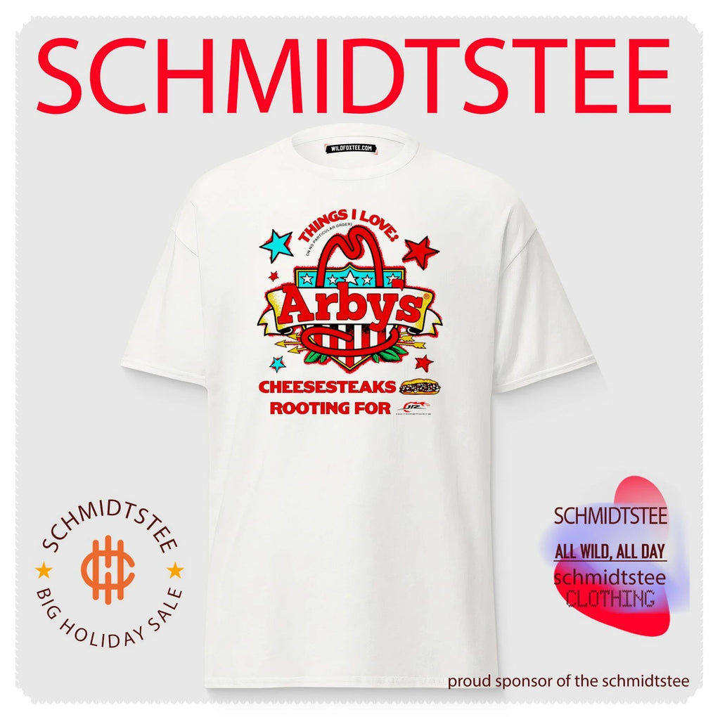 Sammy Smith arby’s things I love cheesesteaks rooting for jr motorsports shirt