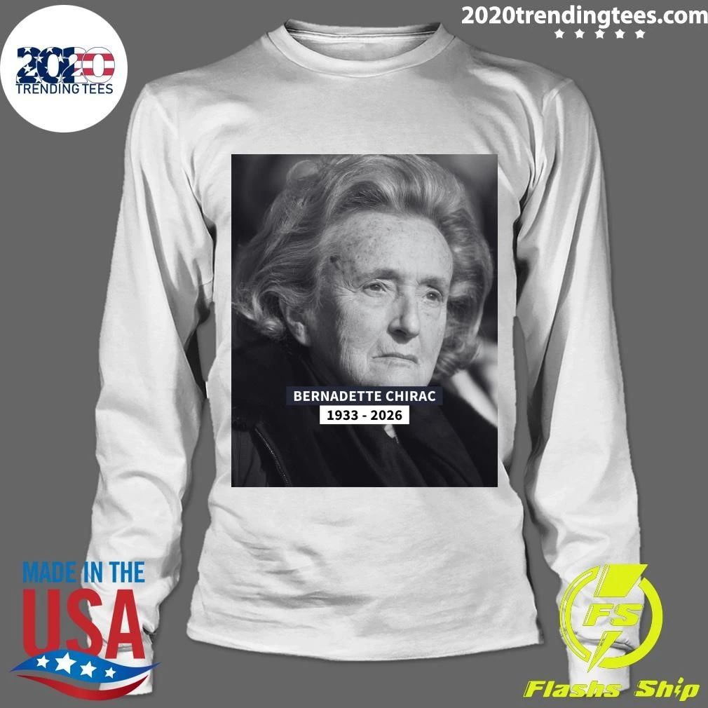 Rip Bernadette Chirac 1933-2026 Shirt