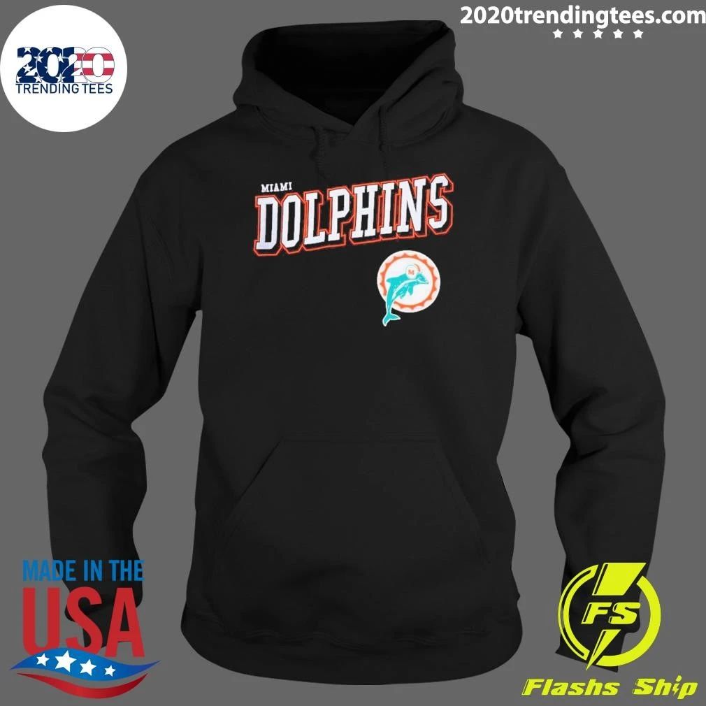 Miami Dolphins Black Vintage Shirt