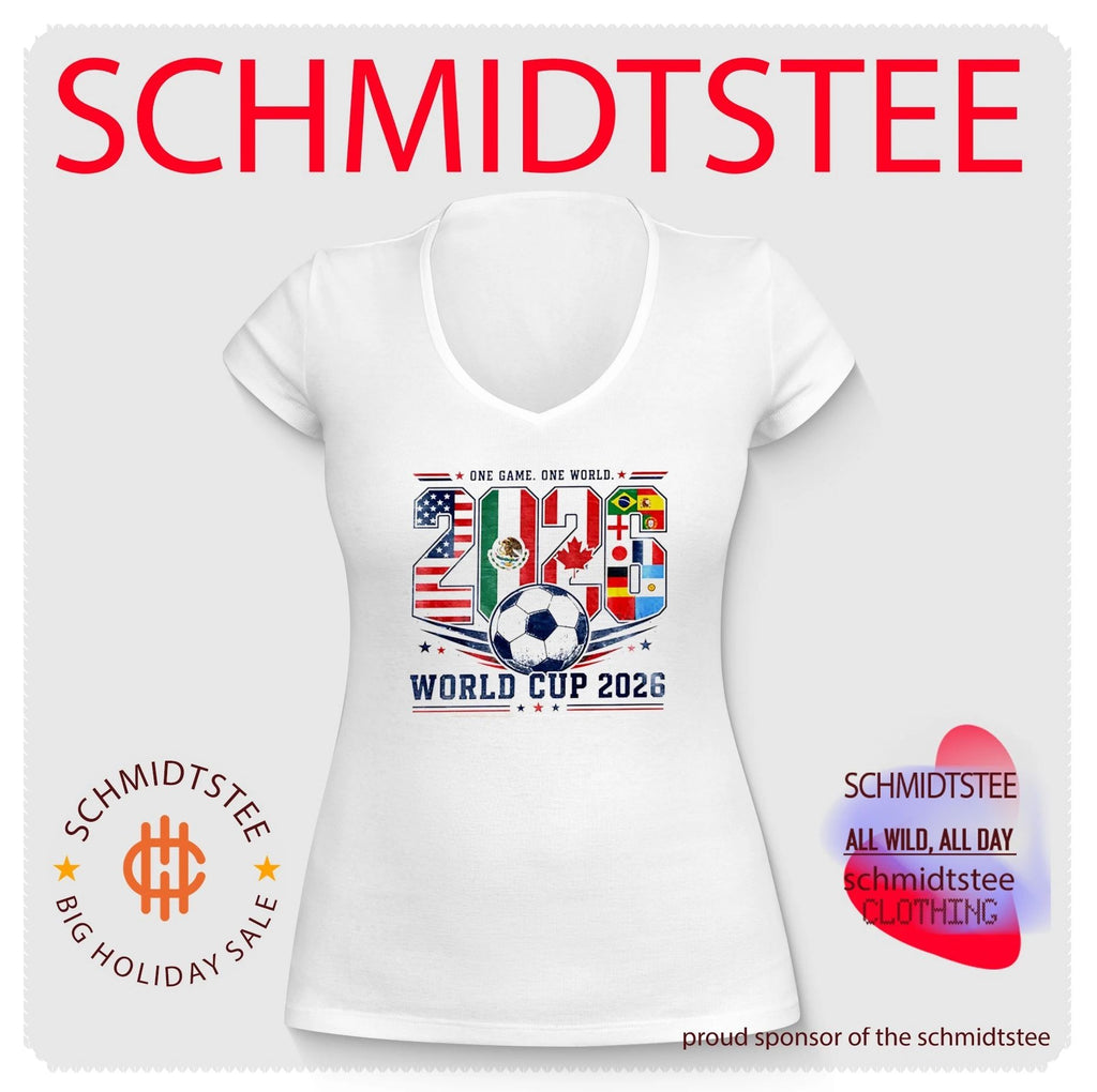 USA Mexico Canada Football World Cup 2026 One Game One World shirt