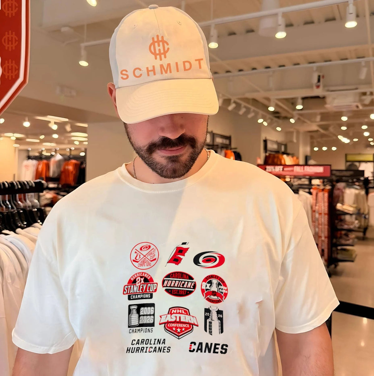 2x Stanley Cup Champions Carolina Hurricanes 2026 graphic shirt