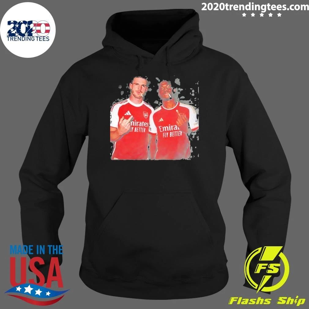Arsenal Soccer The Middle Finger Gesture 4 Shirt
