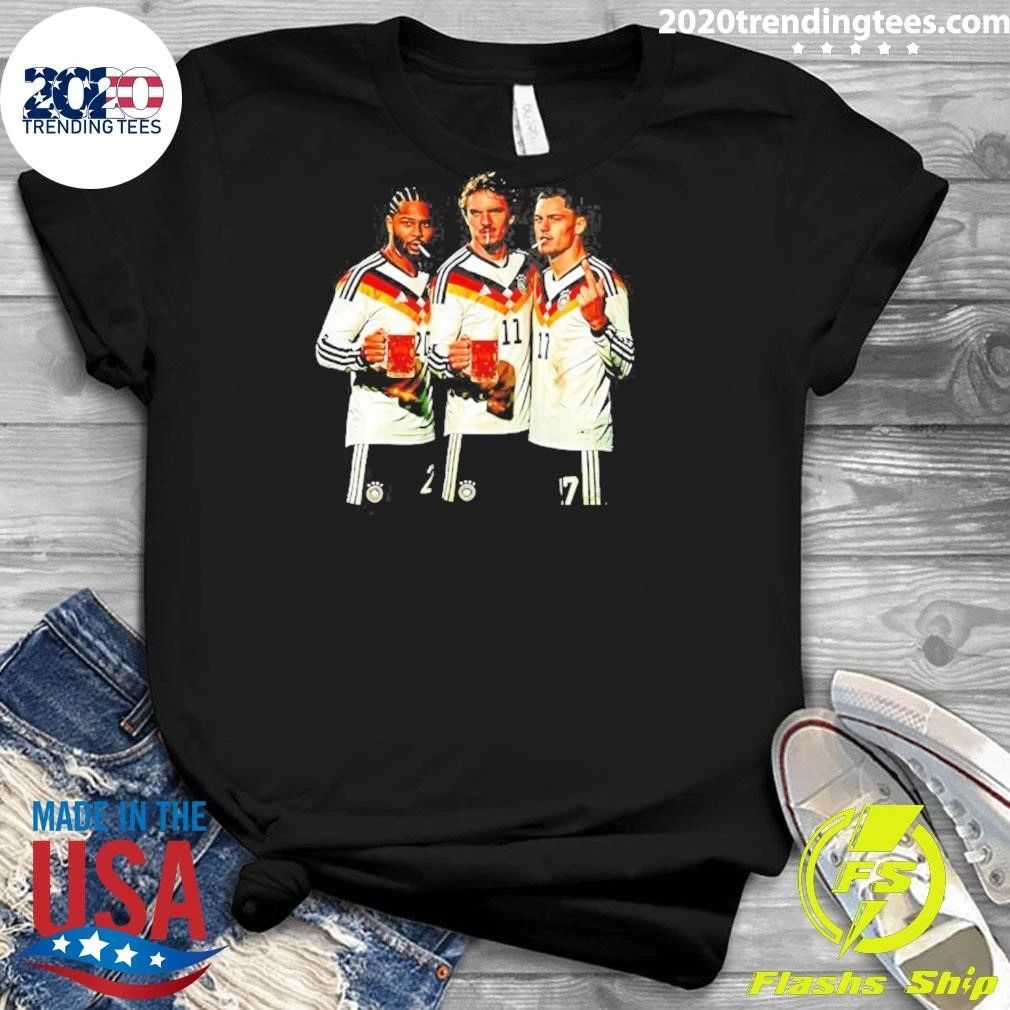 German Football The Middle Finger Gesture 4 Shirt