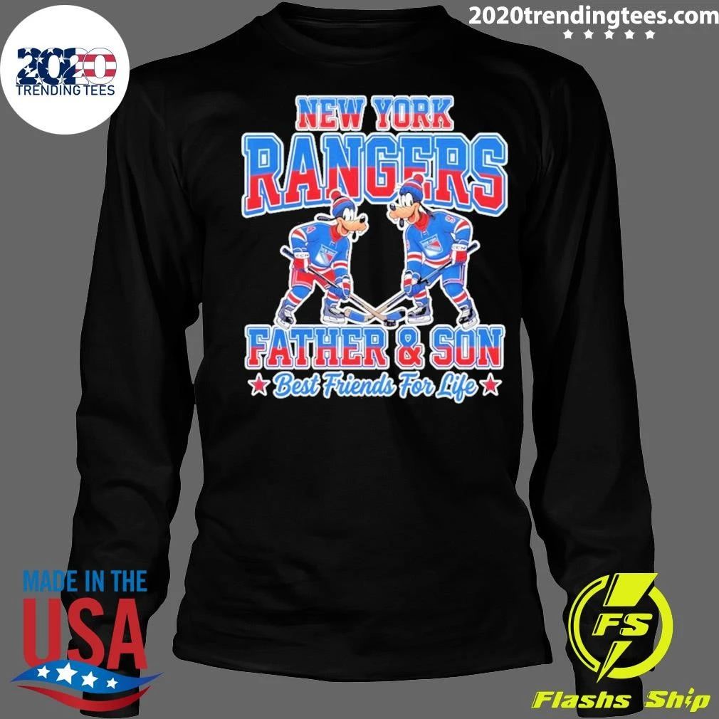 New York Rangers Father And Son Best Friends For Life Shirt