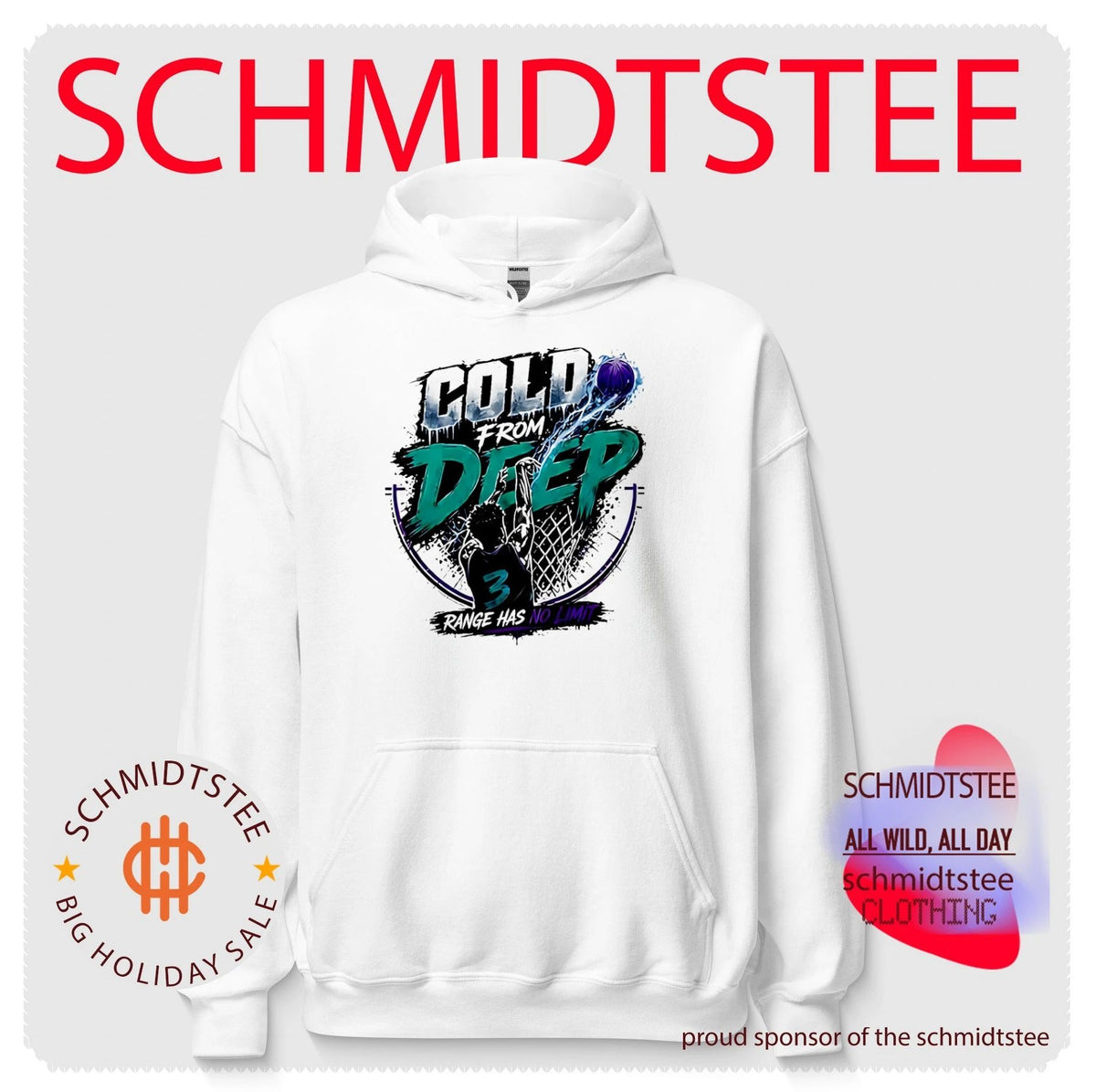 Cold From Deep Basketball range has no limit shirt