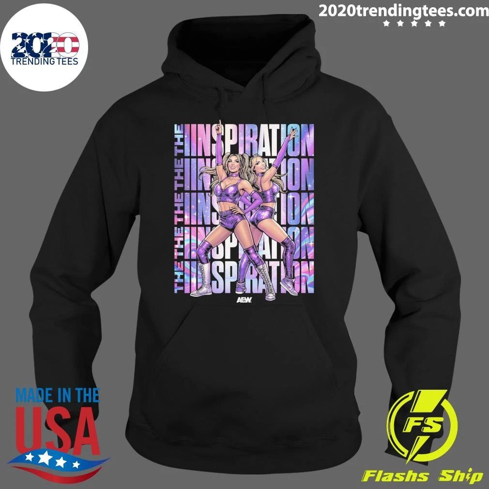 AEW The IInspiration Cassie Lee and Jessica McKay Graphic Series Shirt