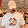 New York Mets HotDog Preschool Snack cartoon shirt