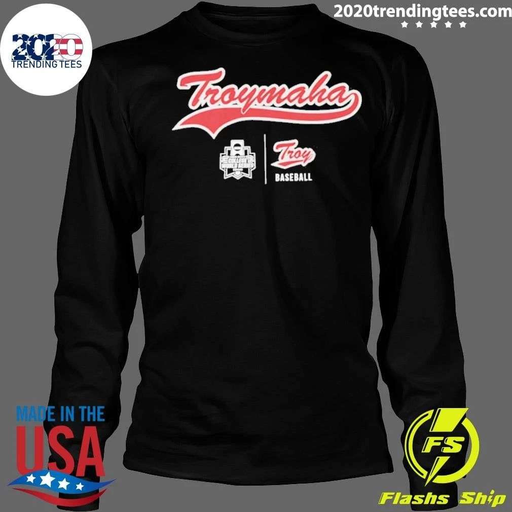 Troy Baseball Troymaha 2026 College World Series Shirt