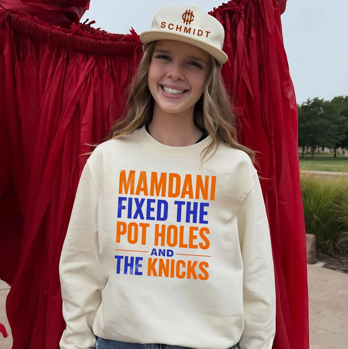Mamdani fixed the pot holes and the NY Knicks shirt