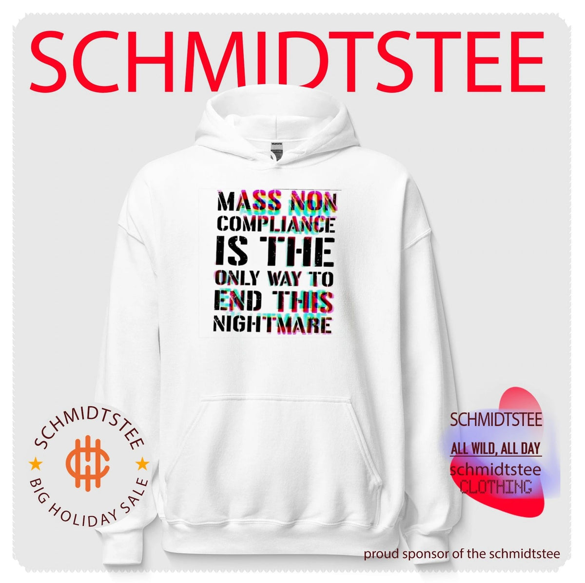 Mass Non Compliance Is the Only Way to End This Nightmare shirt
