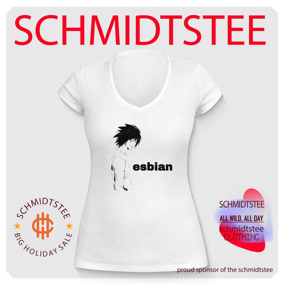 L esbian Death Note Character Anime Meme shirt