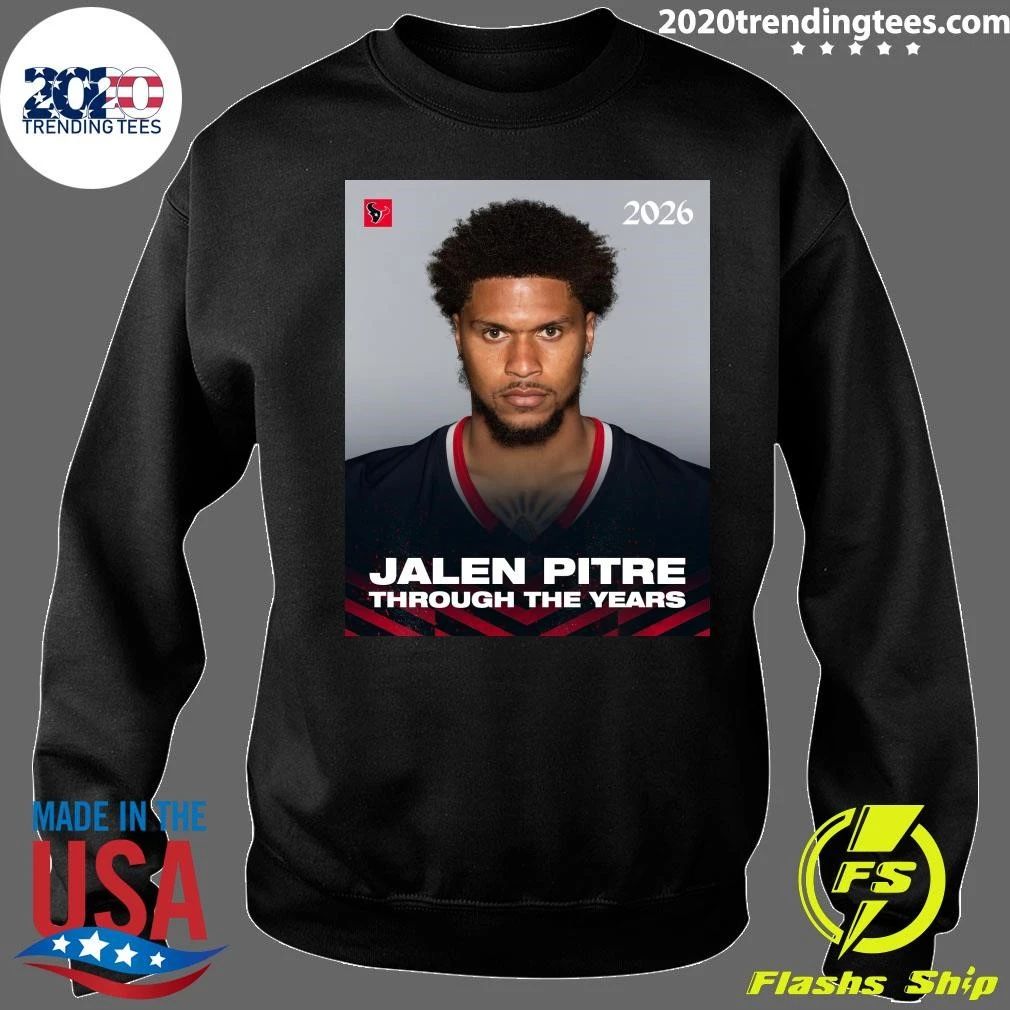 Houston Texans 2026 Jalen Pitre Through The Years Shirt