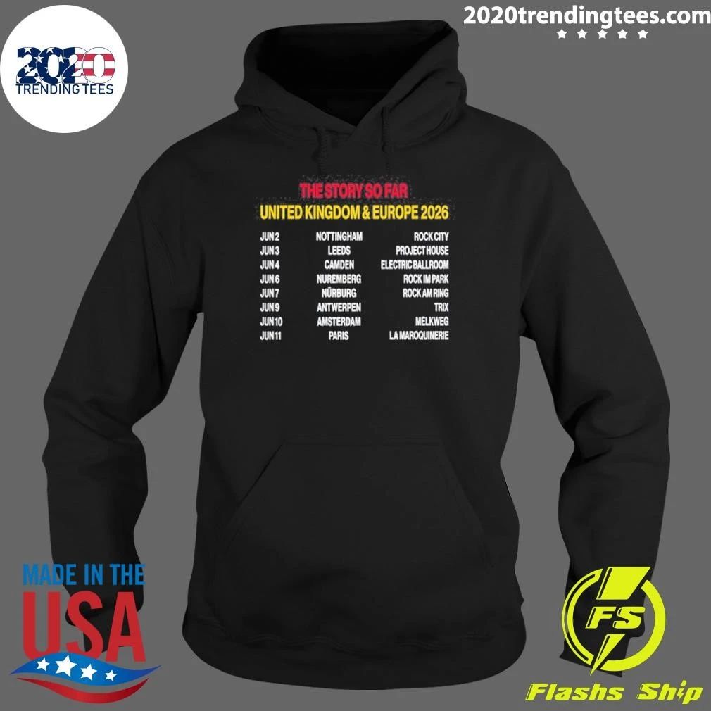The Story So Far United Kingdom & Europe June 2026 Antwerpen, Belgium Shirt