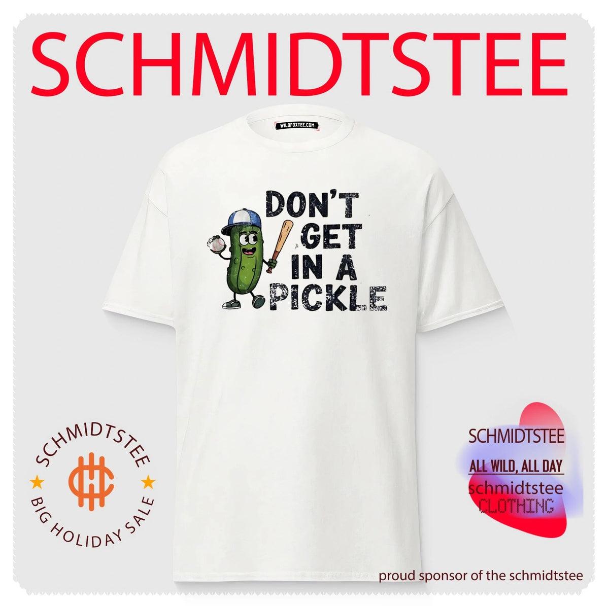 Don’t get in a pickle baseball player shirt