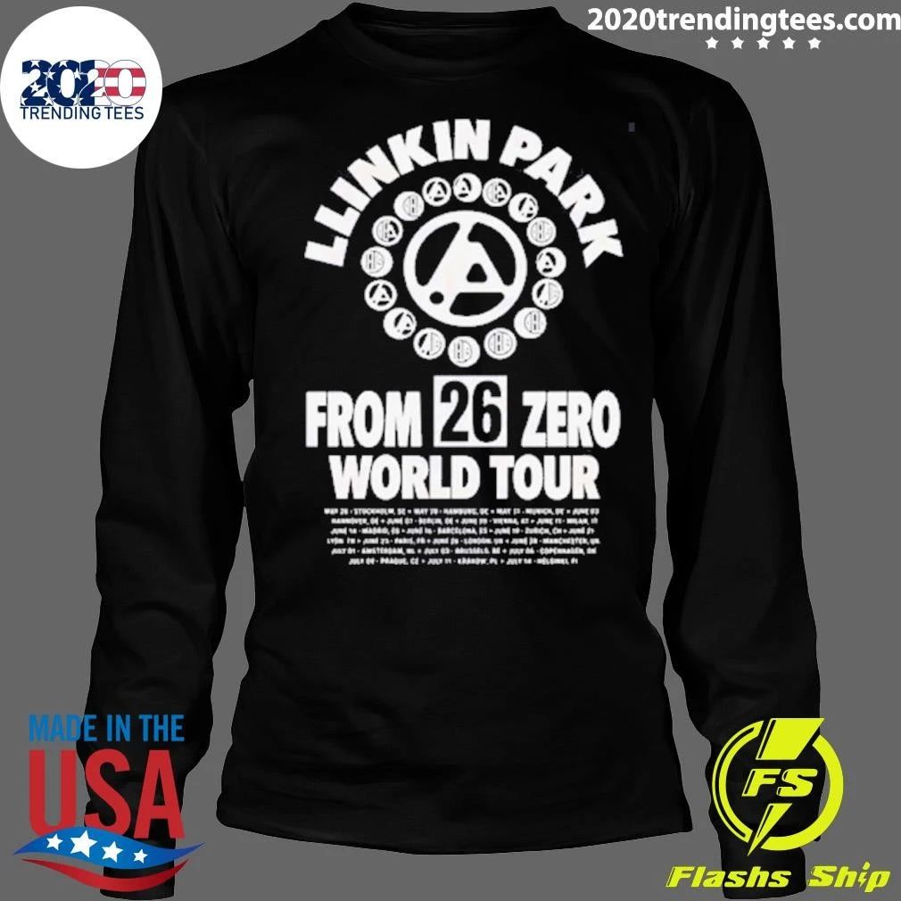 Linkin Park X Deus Ex Machina Download Festival Donington Park UK From 10 To 14 June 2026 From Zero World Tour Circle Shirt