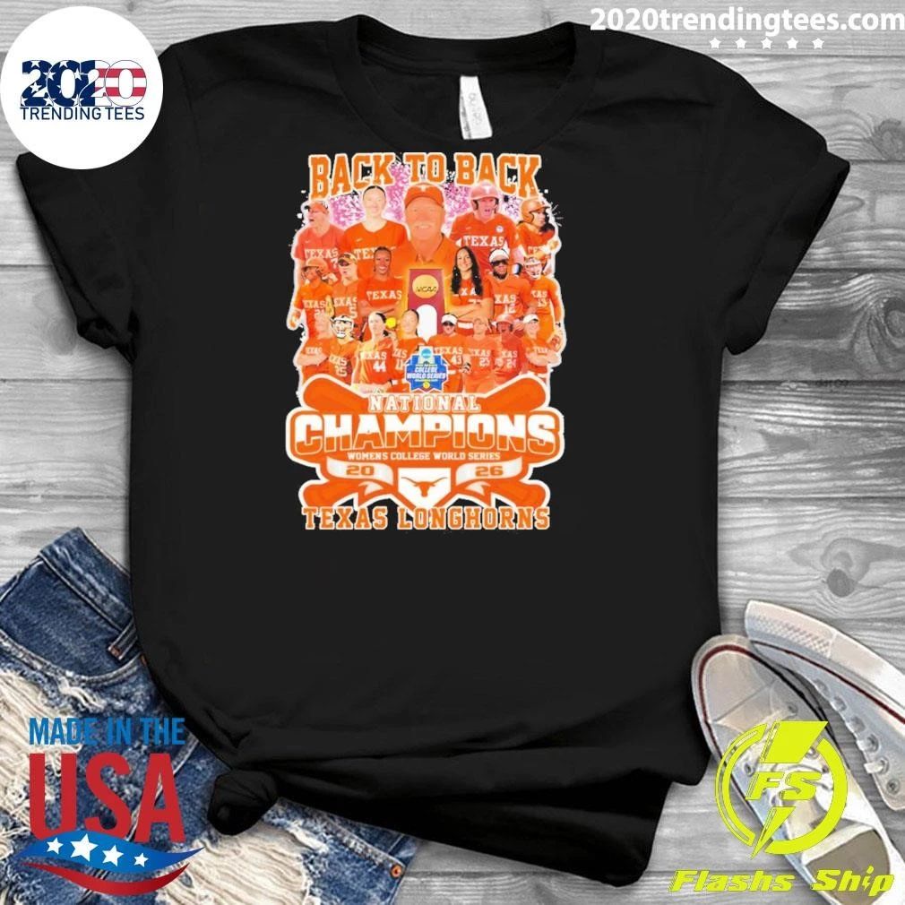 Softball Back To Back National Champions Women’s College World Series Shirt