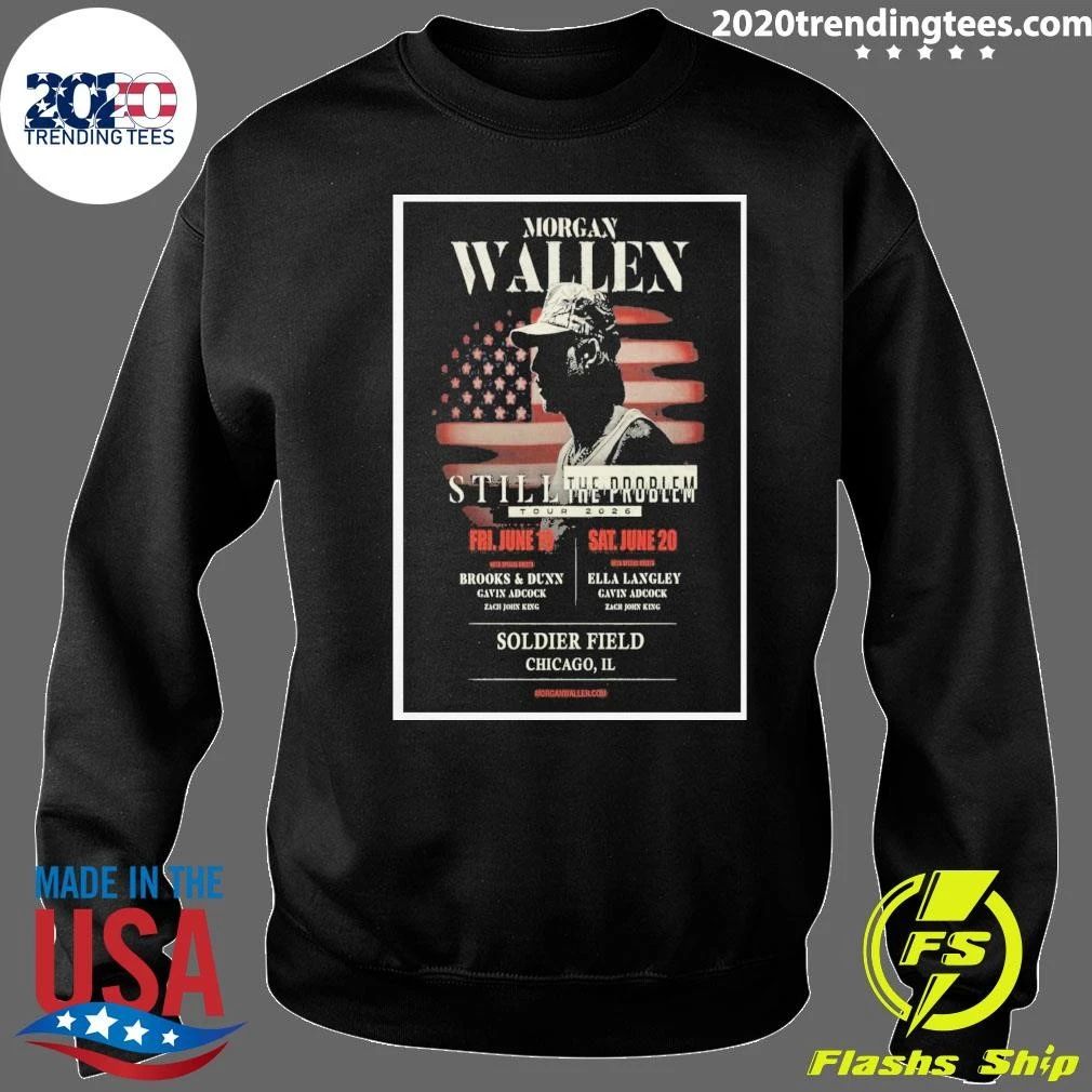 Morgan Wallen June 19- 20, 2026 Soldier Field, Chicago, IL Shirt