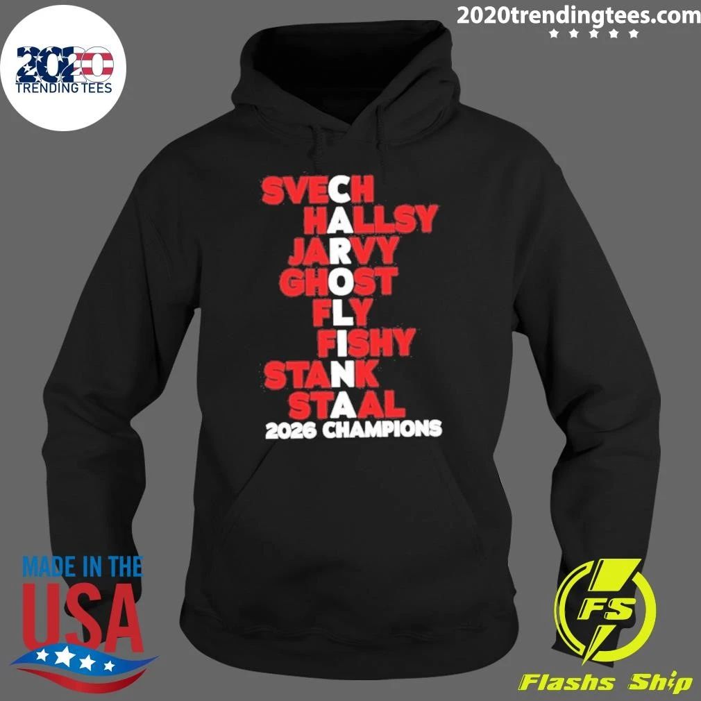 Carolina Hurricanes Players Names 2026 Stanley Cup Champions Shirt
