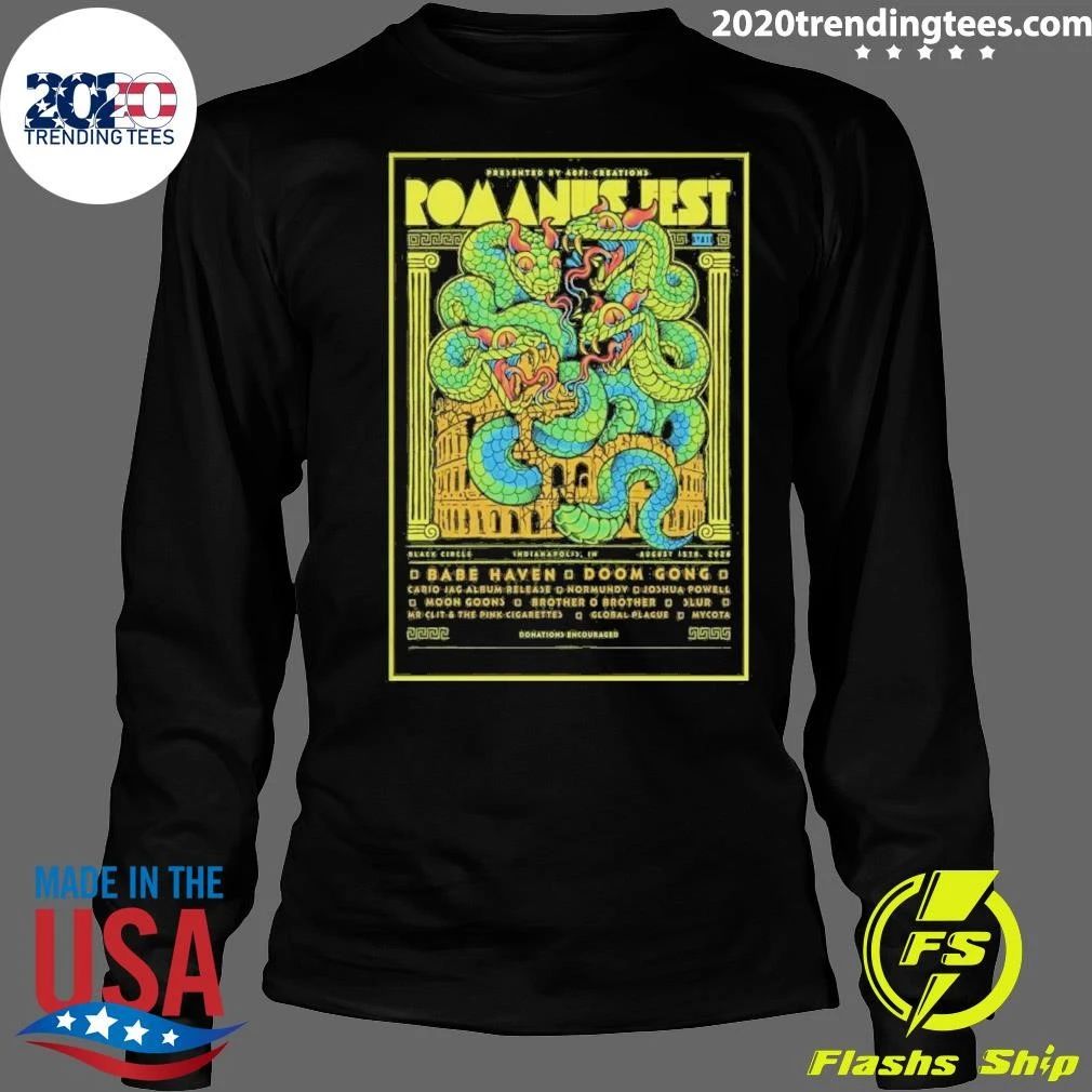 Romanus Fest August 15th 2026 Indianapolis IN Poster Shirt