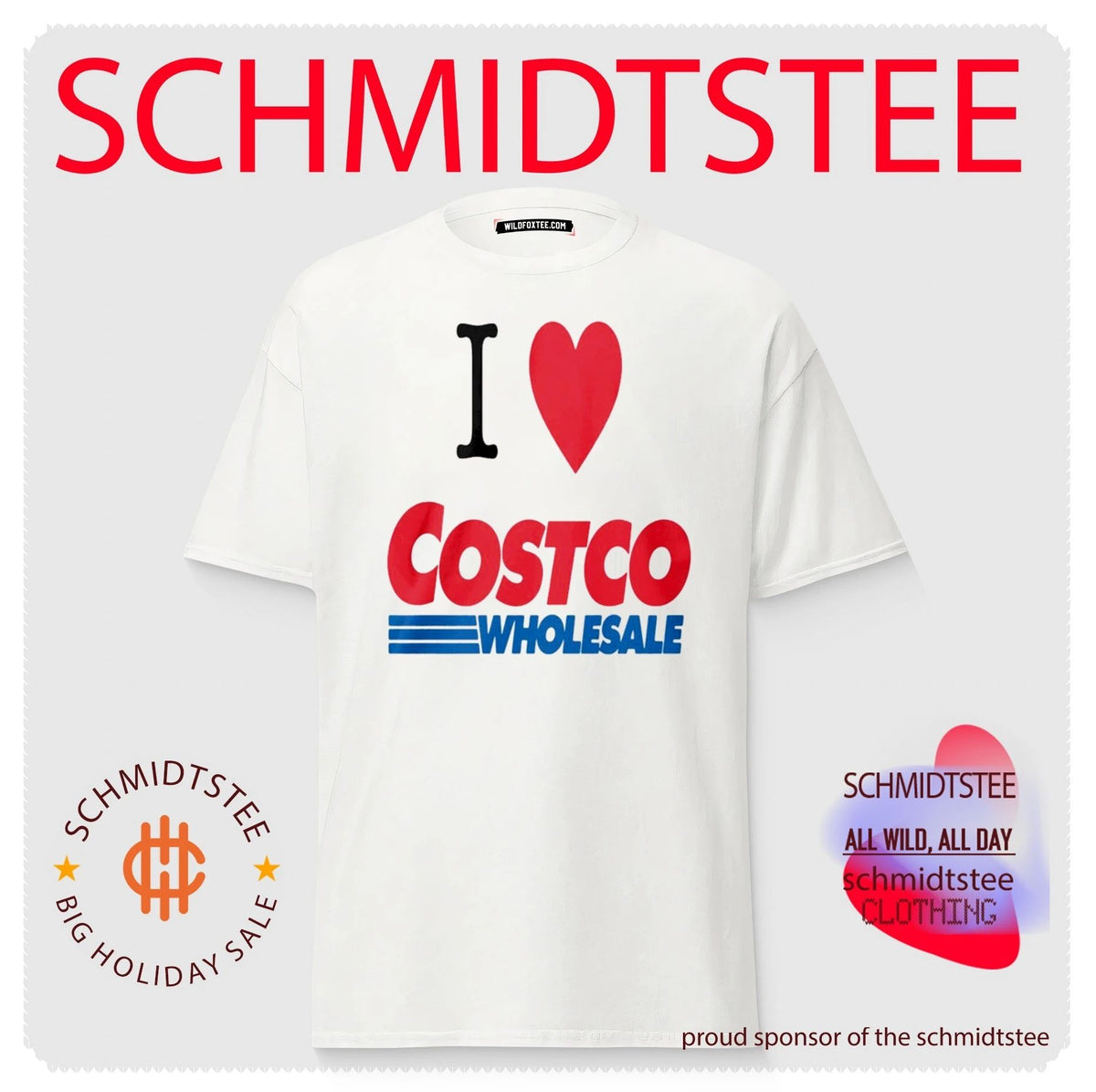 I Love Costco Basic Costco Wholesale Shirt