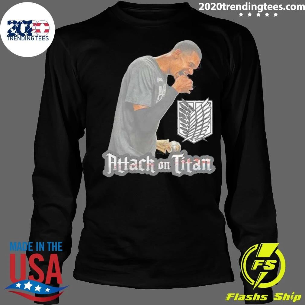 AOT VW Spurs Victor Wembanyama Attack On Titan Shirt