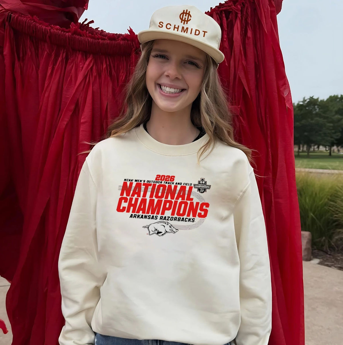 Arkansas Razorbacks Men’s Track & Field 2026 National Champions shirt