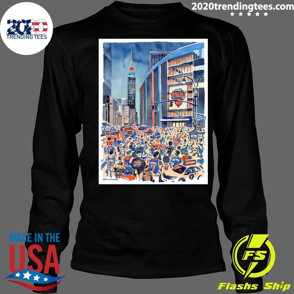 New York, We Made It Happen NYON Knicks 2026 NBA Finals Art Print Shirt