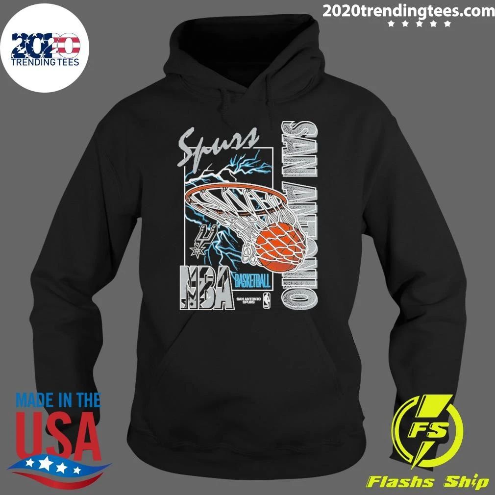 Western Conference Champs San Antonio Spurs Mitchell & Ness Lightning Swish Shirt