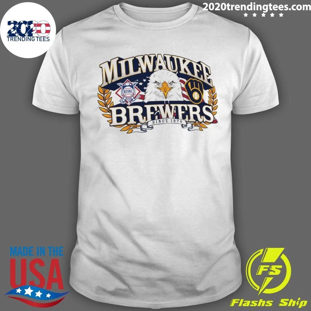 Milwaukee Brewers ’47 Americana Eagle Hitch Adjustable Shirt