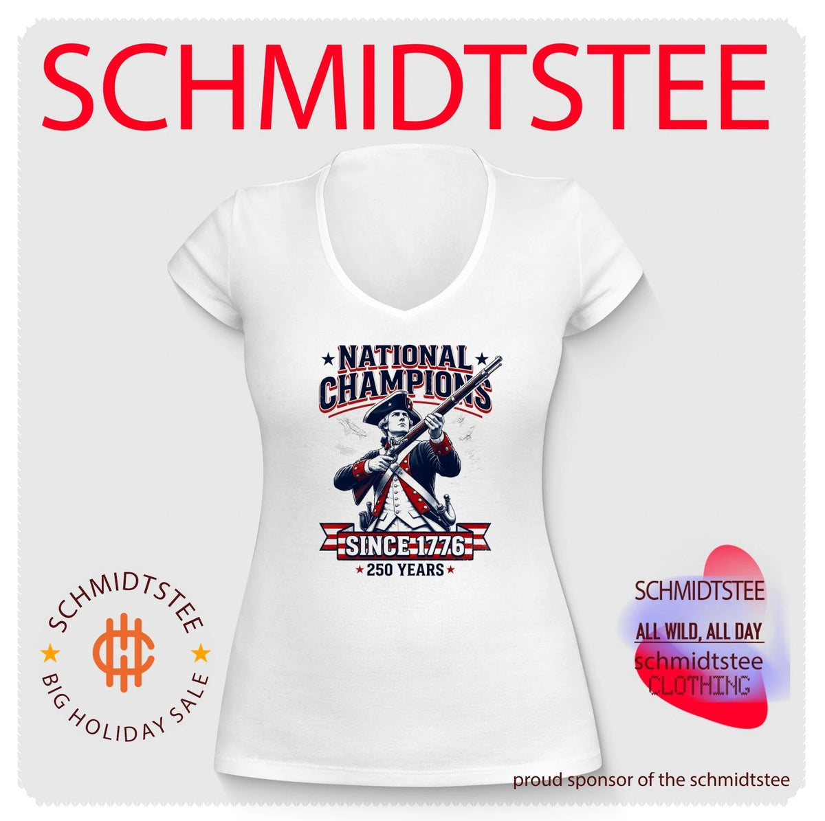 National Champions since 1776 250 years shirt