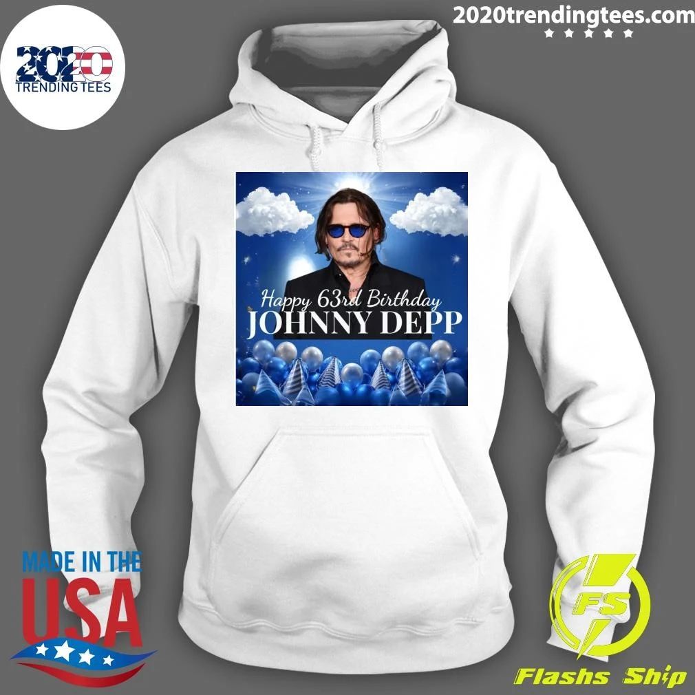 Happy 63rd Birthday Johnny Depp Shirt