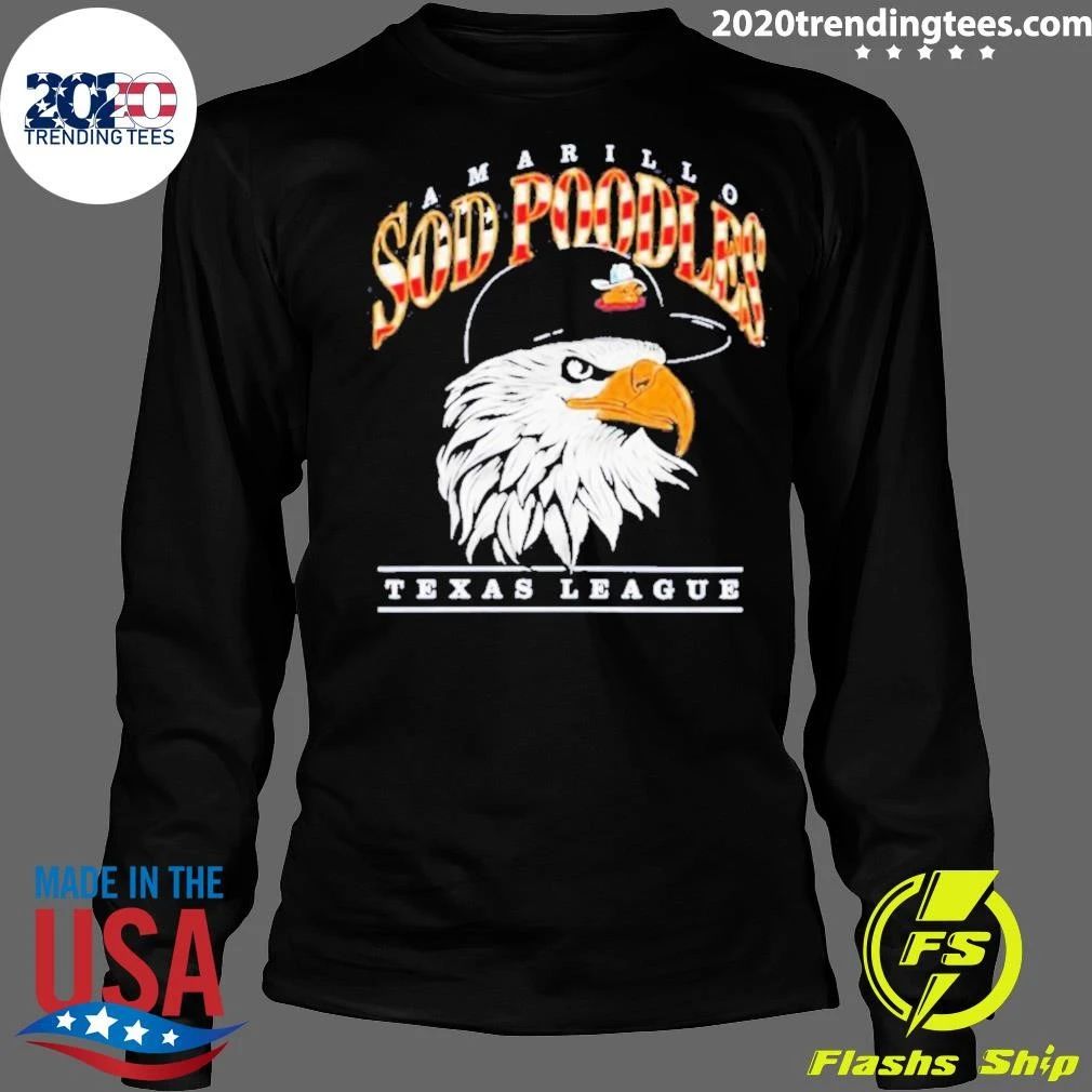 Eagle Amarillo Sod Poodle Texas League Shirt