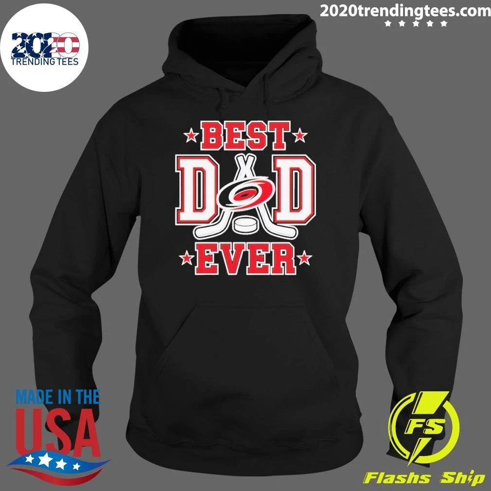 Carolina Hurricanes Hockey Best Dad Ever 2026 Shirt