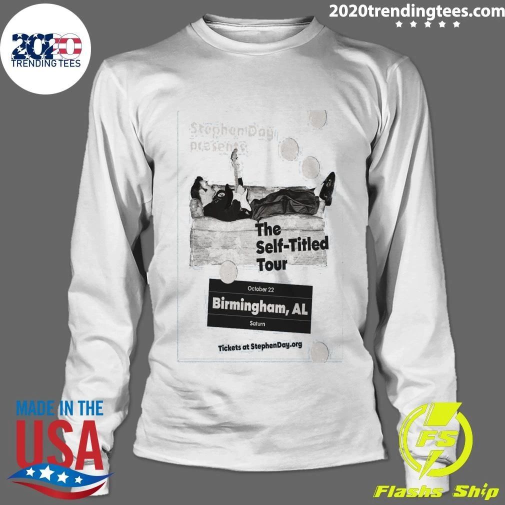 Stephen Day Presents The Self-Titled October 22, 2026 Tour Birmingham, AL Shirt