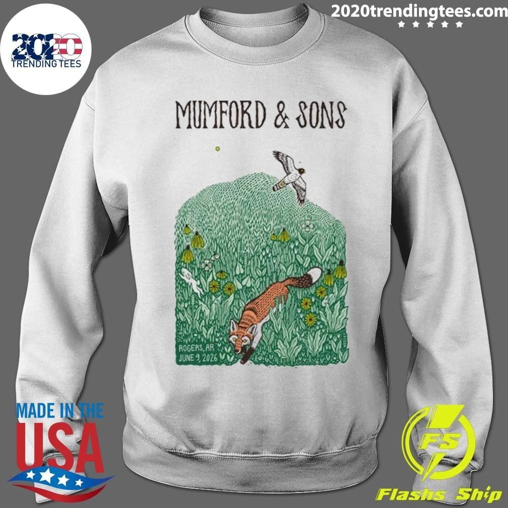 Mumford And Sons 6.9.2026 Rogers AR Tee Shirt