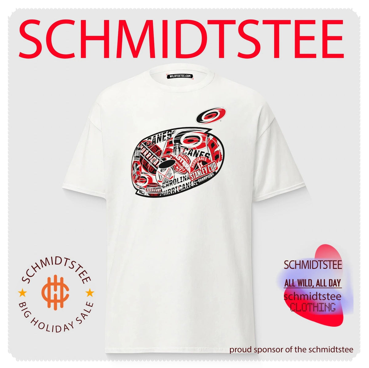 2x Stanley Cup Champions Carolina Hurricanes shirt