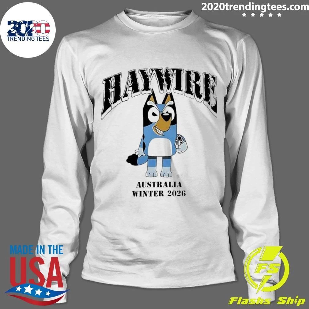 Haywire Australia Winter 2026 Tour Shirt