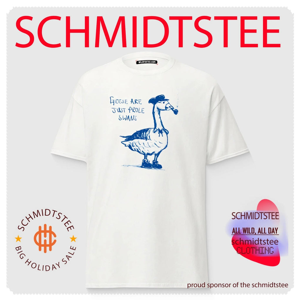 Geese Are Just Prole Swans goose swan proletariat shirt