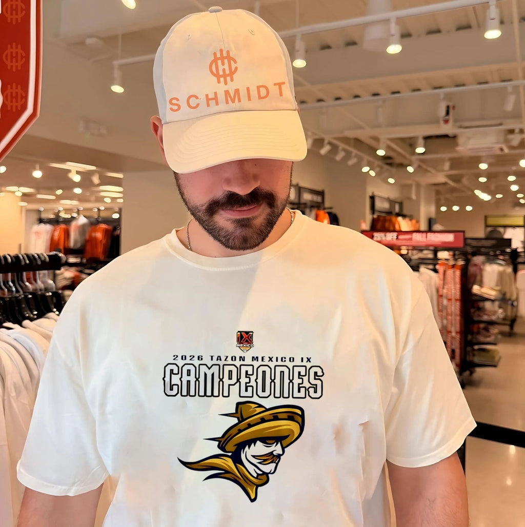 Caudillos de Chihuahua Campeones del Tazón México IX 2026 logo shirt