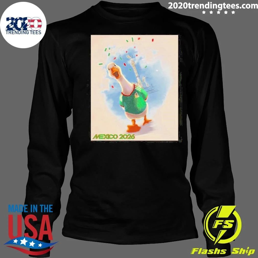 Goose Mascot Mexico 2026 Shirt