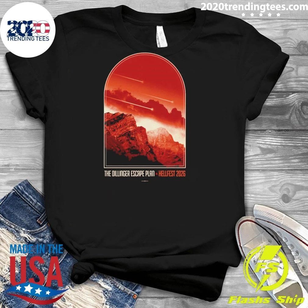 The Dillinger Escape Plan June 19, 2026 Hellfest Clisson France Poster Shirt